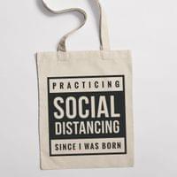 Eко чанта "Social Distancing" - small - 2