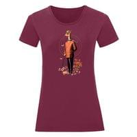 Дамска тениска "Fancy Llama" - small - 2