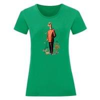 Дамска тениска "Fancy Llama" - small - 8