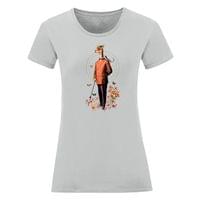 Дамска тениска "Fancy Llama" - small - 16