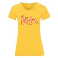 Дамска тениска "Cat Mom" - small - 7