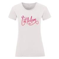 Дамска тениска "Cat Mom" - small - 15