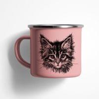 Емайлирано канче "Коте" - small - 0