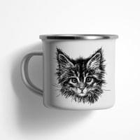 Емайлирано канче "Коте" - small - 2