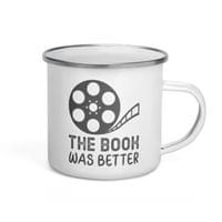 Емайлирано канче "The Book Was Better" - small - 6