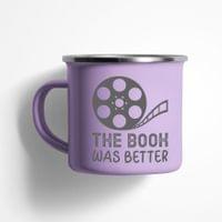 Емайлирано канче "The Book Was Better" - small - 0