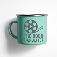 Емайлирано канче "The Book Was Better" - small - 1