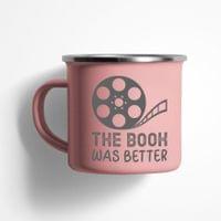 Емайлирано канче "The Book Was Better" - small - 3