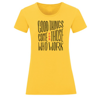 Дамска тениска "Good things" - small - 9
