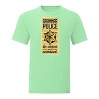 Тениска "Grammar police" (мъжка) - small - 4