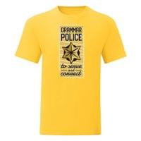 Тениска "Grammar police" (мъжка) - small - 6