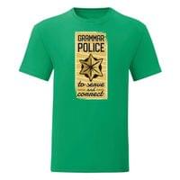Тениска "Grammar police" (мъжка) - small - 11