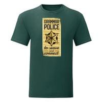 Тениска "Grammar police" (мъжка) - small - 5