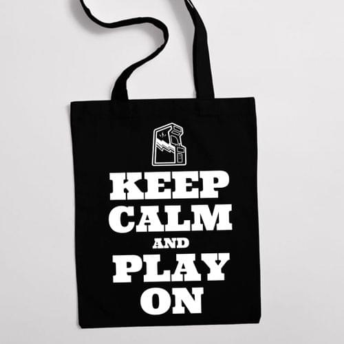 Eко чанта "Keep Calm And Play On" - 2