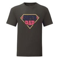Мъжка тениска "Super Dad" - small - 3