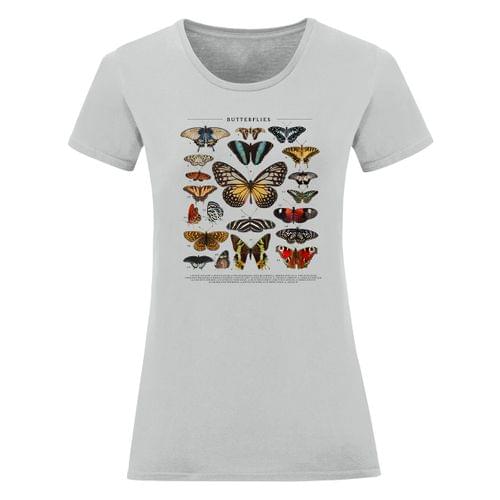 Дамска тениска &amp;quot;Каталог с пеперуди&amp;quot;
