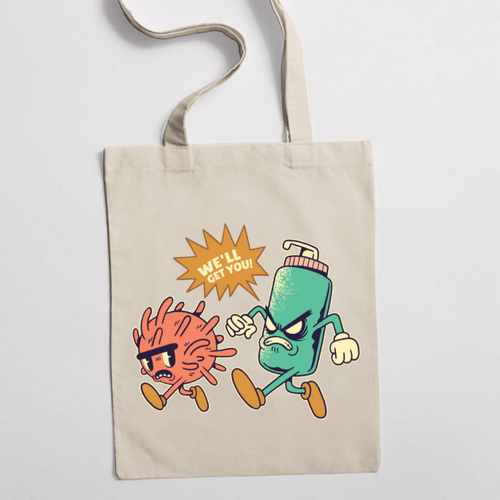 Eко чанта "Микроб" - 2