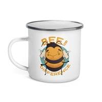 Емайлирано канче "Bee The Difference" - small - 1