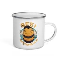 Емайлирано канче "Bee The Difference" - small - 3
