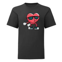 Тениска "Heart Flossing" (детска) - small - 2