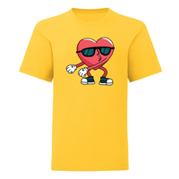 Тениска "Heart Flossing" (детска) - small - 3