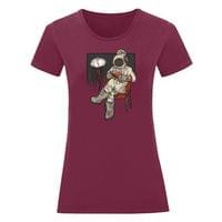 Дамска тениска "Водолаз читател" - small - 9