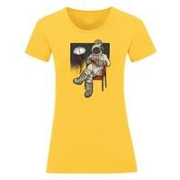 Дамска тениска "Водолаз читател" - small - 7