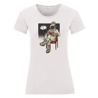 Дамска тениска "Водолаз читател" - small - 8