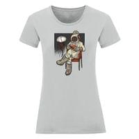 Дамска тениска "Водолаз читател" - small - 12