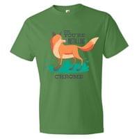 Мъжка тениска "FireFox vs Chrome" - small - 0