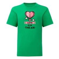 Тениска "Love Is In The Air" (детска) - small - 4