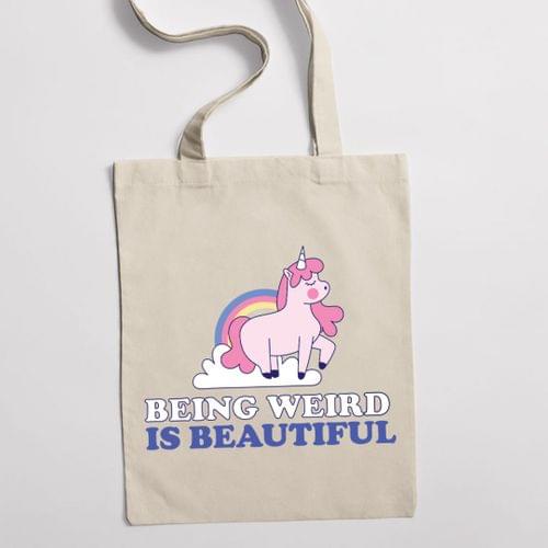 Eко чанта &amp;quot;Beautiful weird&amp;quot; - 1