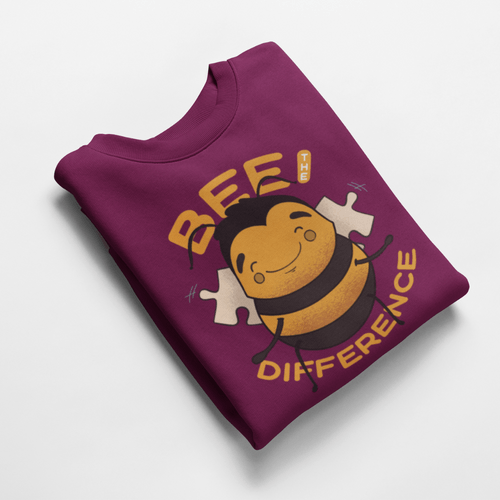 Ватирана блуза "Bee The Difference" - 2