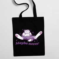 Еко чанта "Maybe Never" - small - 1 Еко чанта "Maybe Never" - small - 1