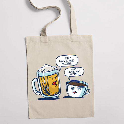 Eко чанта Beer vs. Coffee