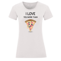 Тениска "More Than Pizza" (дамска) - small - 9