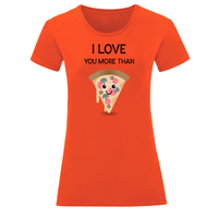 Тениска "More Than Pizza" (дамска) - small - 10