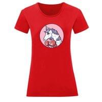 Тениска "Unicorn Boxing" (дамска) - small - 10
