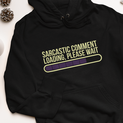 Дамска худи рокля &amp;quot;Sarcastic Comment&amp;quot; - 1