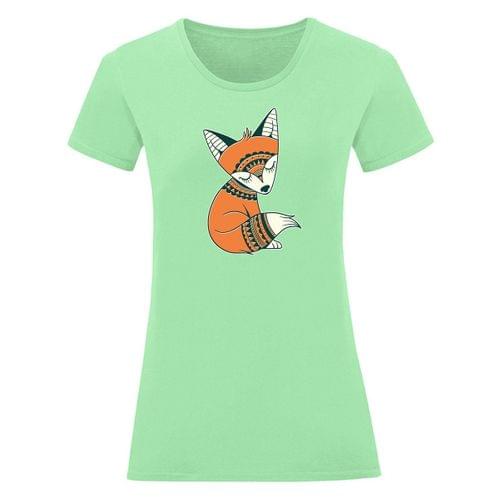 Дамска тениска "Tribal Fox" - 2