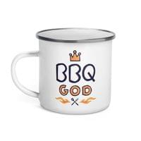Емайлирано канче "BBQ God" - small - 1
