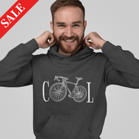 Суичър "Cool Bike" (Черно/Dark Heather Grey S) - small - 0