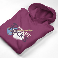 Суичър "My Wife Rocks" - small - 9