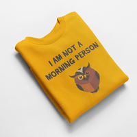 Ватирана блуза "Not A Morning Person" - small - 1