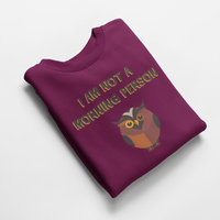 Ватирана блуза "Not A Morning Person" - small - 4