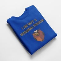 Ватирана блуза "Not A Morning Person" - small - 5