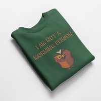 Ватирана блуза "Not A Morning Person" - small - 7