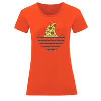 Дамска тениска "Pizza Killer" - small - 4