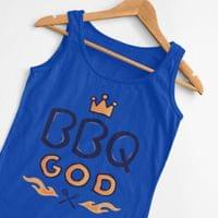 Мъжки потник "BBQ God" - small - 1