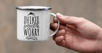 Емайлирано канче "Hike More" - small - 7